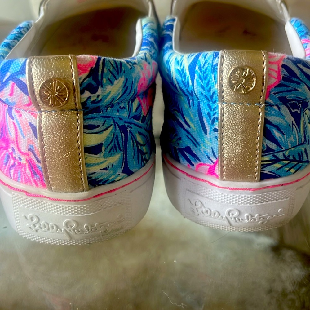 Lilly Pulitzer  Slip-On Sneakers 8.5 - Picture 4 of 6
